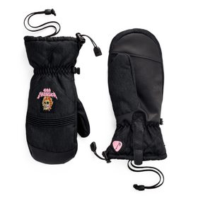 686 Womens Jubilee Mitt (26/27) Metallica Black Denim