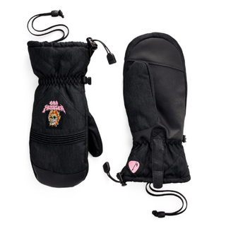 686 Womens Jubilee Mitt (26/27) Metallica Black Denim