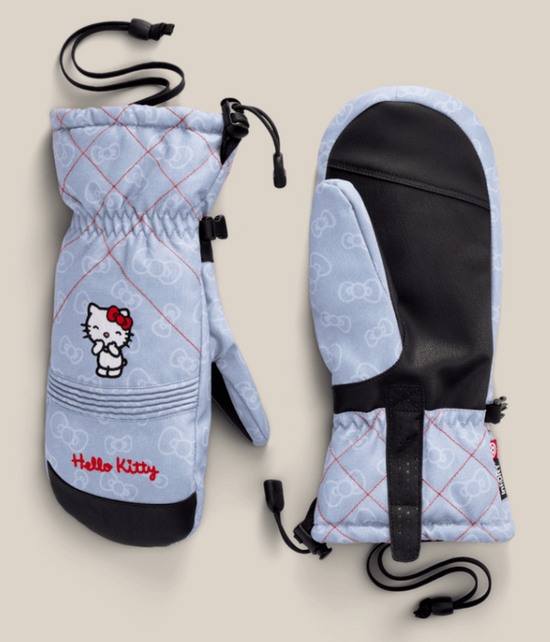 686 Womens Jubilee Mitt (26/27) Hello Kitty Denim