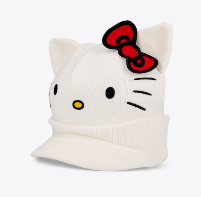 686 Wmns Hello Kitty Visor Beanie (26/27) Hello Kitty White O/S