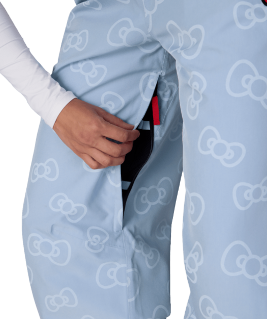 686 Wmns Hello Kitty Lil Bow Pant (26/27) Hello Kitty Denim