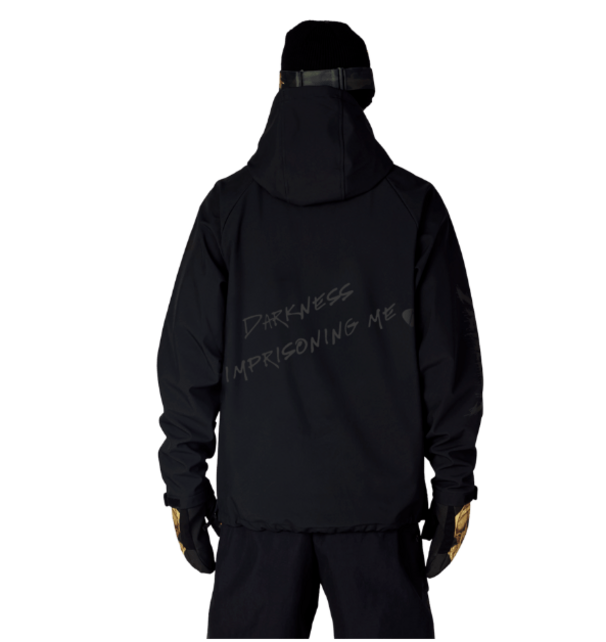 686 Mns Metallica Waterproof Hoody (26/27) Metallica Black Pushead