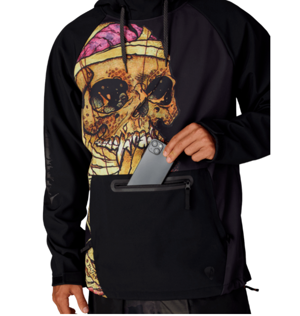 686 Mns Metallica Waterproof Hoody (26/27) Metallica Black Pushead