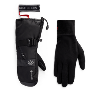 686 Mns Gore Smarty Gauntlet Mitt (26/27) Black
