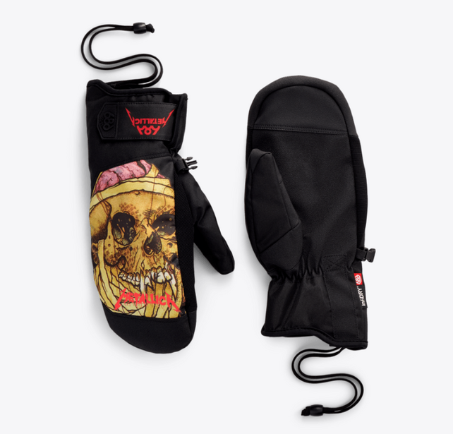 686 Mens Primer Mitt (26/27) Metallica Black