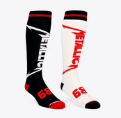 686 Mens Metallica Socks - 2Pk (26/27) Assorted