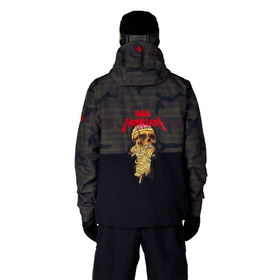 686 Mens Metallica One Insl Jacket (26/27) Metallica Camo