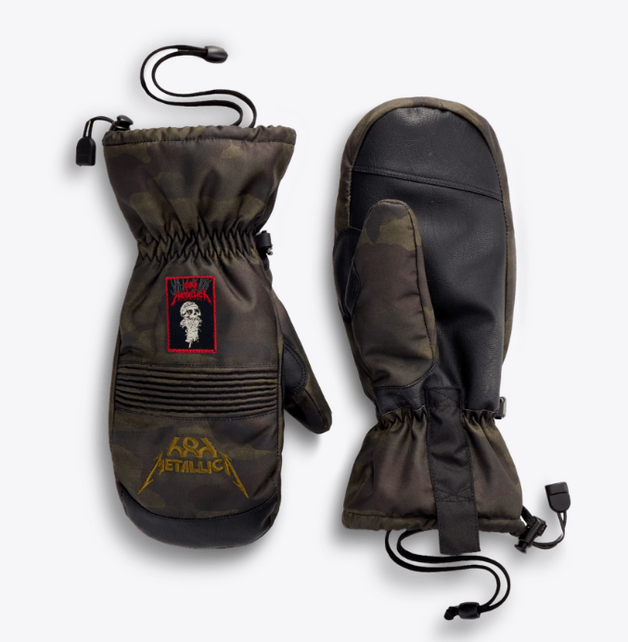 686 Mens Lander Mitt (26/27) Metallica Camo