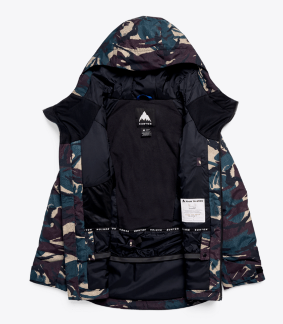 Burton Kids' Burton Hillslope 2L Jacket (26/27) Seersucker Camo