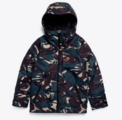 Burton Kids' Burton Hillslope 2L Jacket (26/27) Seersucker Camo