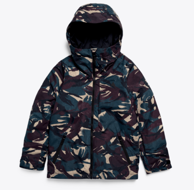 Burton Kids' Burton Hillslope 2L Jacket (26/27) Seersucker Camo