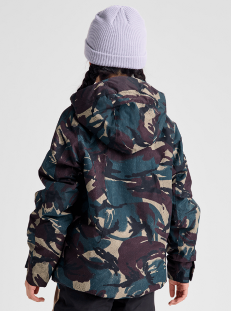 Burton Kids' Burton Hillslope 2L Jacket (26/27) Seersucker Camo