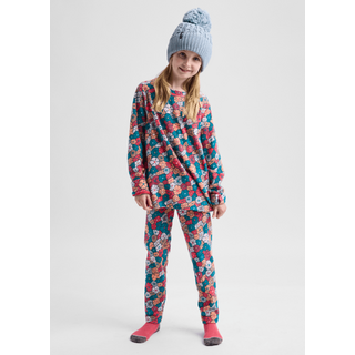Burton Kids' Fleece Base Layer Set (26/27) Pop Floral