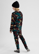 Burton Kids' Fleece Base Layer Set (26/27) Seersucker Camo