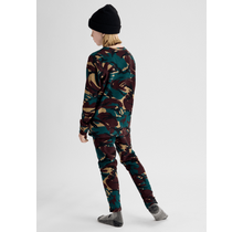 Burton Kids' Fleece Base Layer Set (26/27) Seersucker Camo