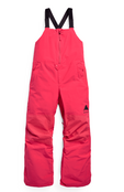 Burton Kids' Skylar 2L Bib Pants (26/27) Azalea Pink