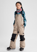 Burton Kids' Skylar 2L Bib Pants (26/27) Summit Taupe