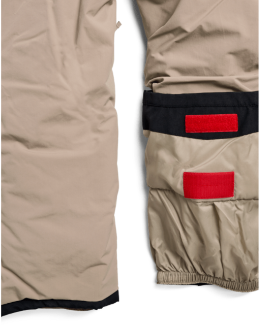 Burton Kids' Skylar 2L Bib Pants (26/27) Summit Taupe
