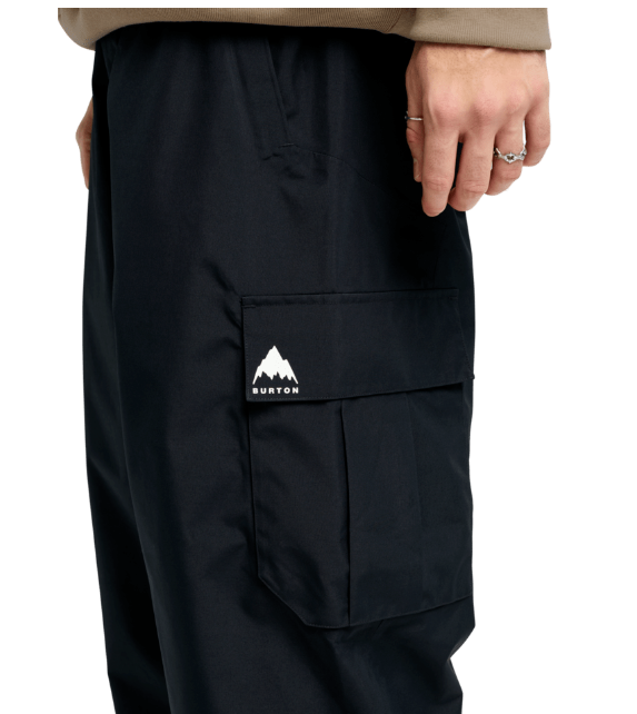 Burton Men's Reserve 2L Baggy Cargo Pant (26/27) True Black