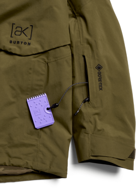 Burton Men's [ak] Cyclic GORE-TEX® 2L Jacket (26/27) Dried Moss