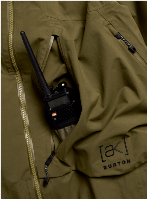 Burton Men's [ak] Cyclic GORE-TEX® 2L Jacket (26/27) Dried Moss