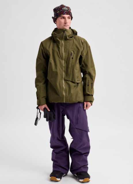 Burton Men's [ak] Cyclic GORE-TEX® 2L Jacket (26/27) Dried Moss