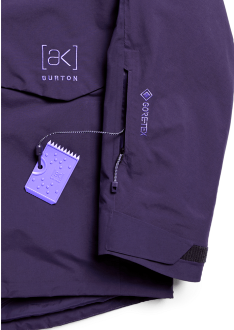Burton Men's [ak] Cyclic GORE-TEX® 2L Jacket (26/27) Nightshade Purple