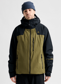 Burton Mens Reserve 2L Insulated Jacket (26/27) True Black/Dried Moss