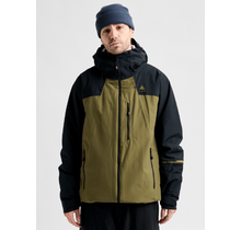 Burton Mens Reserve 2L Insulated Jacket (26/27) True Black/Dried Moss