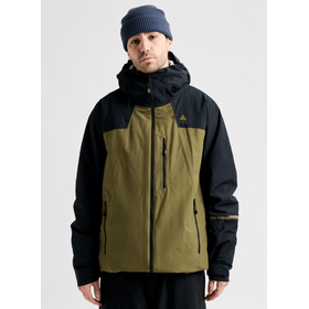 Burton Mens Reserve 2L Insulated Jacket (26/27) True Black/Dried Moss