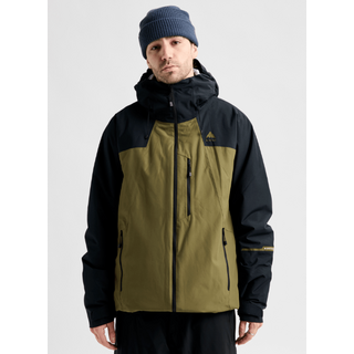 Burton Mens Reserve 2L Insulated Jacket (26/27) True Black/Dried Moss