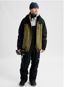 Burton Mens Reserve 2L Insulated Jacket (26/27) True Black/Dried Moss