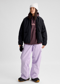 Burton Women's Reserve 2L Baggy Cargo Pant (26/27) Moondust Purple