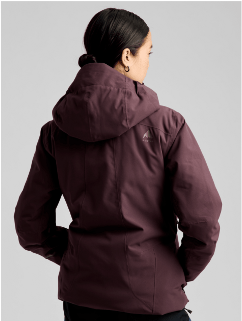 Burton Women's Reserve 2L Insulated Stretch Slim Jacket (26/27) Bear Hug Brown