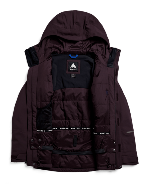 Burton Women's Reserve 2L Insulated Stretch Slim Jacket (26/27) Bear Hug Brown
