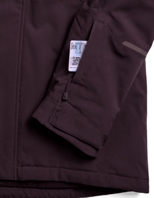 Burton Women's Reserve 2L Insulated Stretch Slim Jacket (26/27) Bear Hug Brown