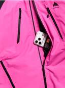 Burton Women's Reserve GORE-TEX® 2L Jacket (26/27) True Black/Shockwave Pink