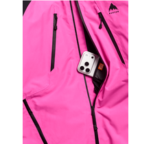 Burton Women's Reserve GORE-TEX® 2L Jacket (26/27) True Black/Shockwave Pink