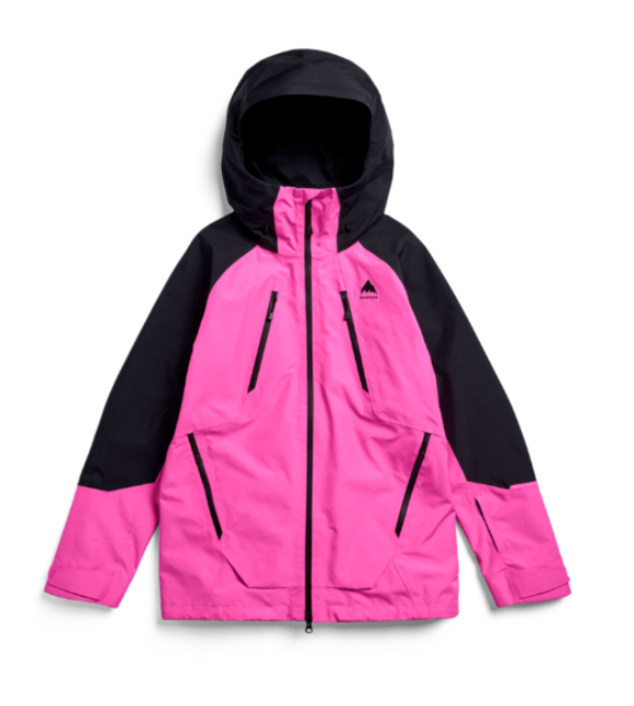 Burton Women's Reserve GORE-TEX® 2L Jacket (26/27) True Black/Shockwave Pink