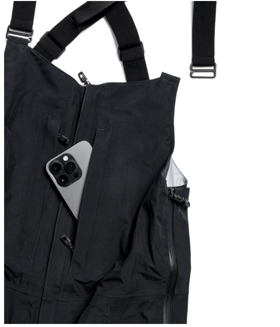 Burton Women's [ak] GORE‑TEX 3L Kimmy Stretch Bib Pants (26/27) True Black