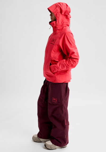Burton Women's [ak] Kimmy GORE-TEX® 3L Stretch Jacket (26/27) Hot Tamale