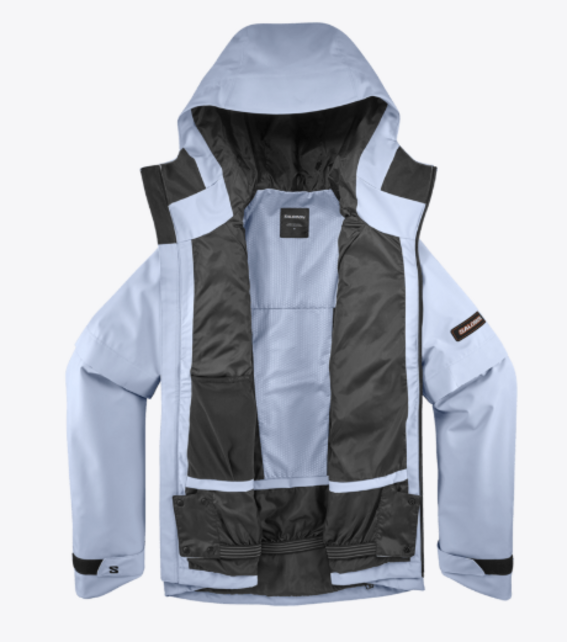 Salomon Venom Fz Jkt (26/27) Brunnera Blue