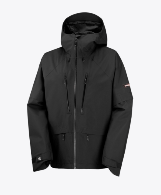 Salomon Venom Fz Jkt (26/27) Deep Black