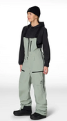 Jones W Mtn Surf Ins Bib (26/27) Glacier Gray