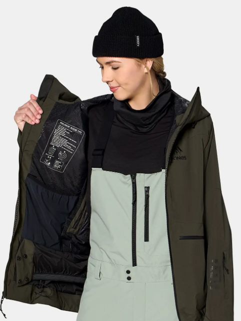 Jones W Mtn Surf Ins Jacket (26/27) Midnight Green