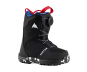 Burton Kids' Grom BOA® Snowboard Boots (26/27) Black