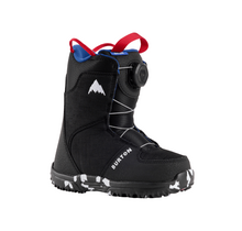 Burton Kids' Grom BOA® Snowboard Boots (26/27) Black