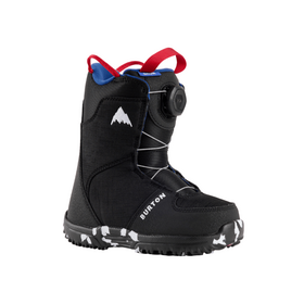 Burton Kids' Grom BOA® Snowboard Boots (26/27) Black