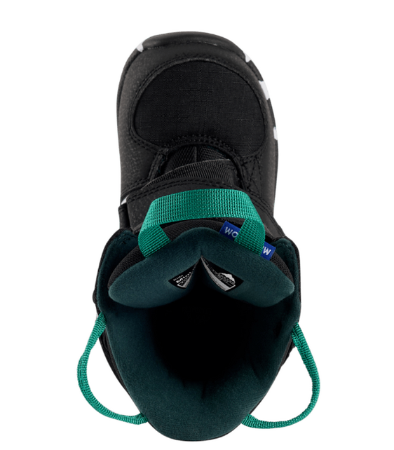 Burton Kids' Mini Grom Snowboard Boots (26/27) Black