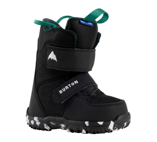 Burton Kids' Mini Grom Snowboard Boots (26/27) Black